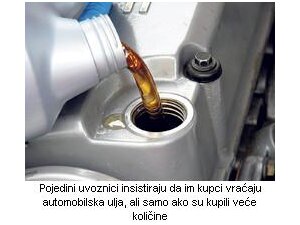 Samo deset odsto istrošenog auto-ulja se reciklira