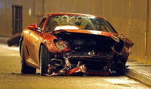 Srbin na probnoj vožnji slupao "ferari", šteta 300.000 evra