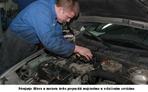 Čisti filteri nužni za štedljivu vožnju 