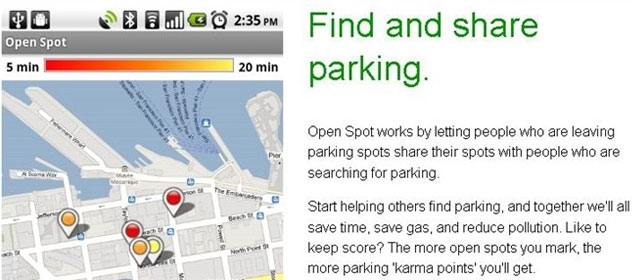 Google traži parking