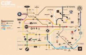 Auto mapa sveta