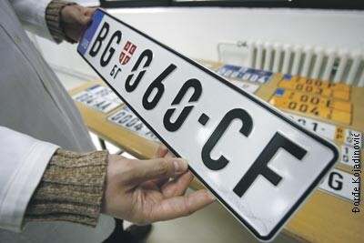 Nove tablice od 1. januara!