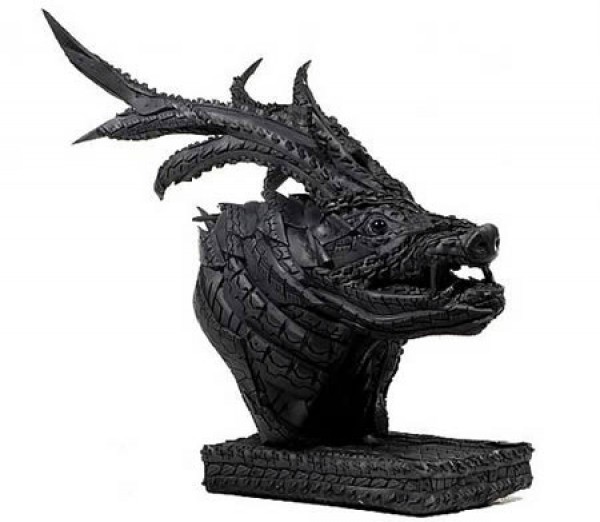 Skulpture od starih guma