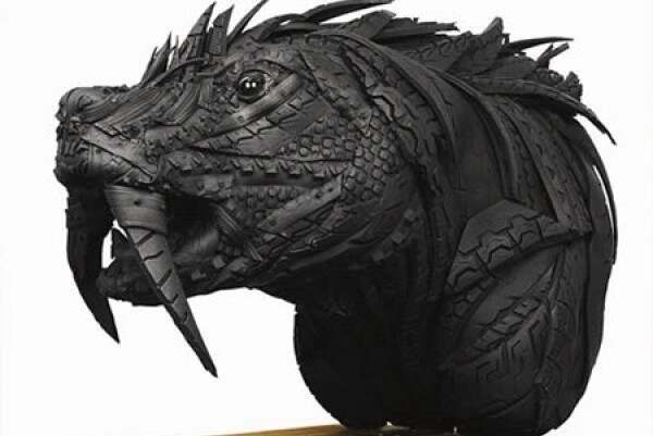 Skulpture od starih guma