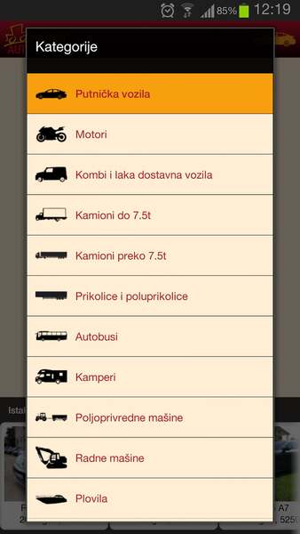 Nova verzija Android aplikacije Polovni automobili