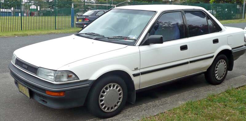 Istorija: Toyota Corolla