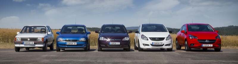 Istorija: Opel Corsa