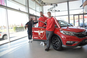 Honda i KK Crvena Zvezda produžili ugovor o sponzorstvu
