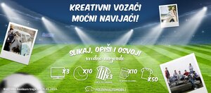 Nagradni konkurs "Kreativni vozači, moćni navijači"