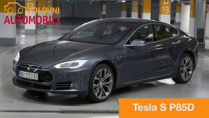 Tesla model S P85D  – Autotest