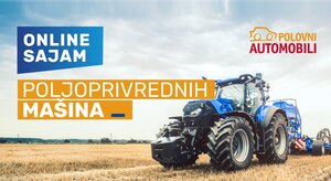Treći Online sajam poljoprivrednih mašina na sajtu Polovni automobili