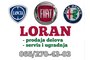 LORAN FIAT DELOVI I SERVIS