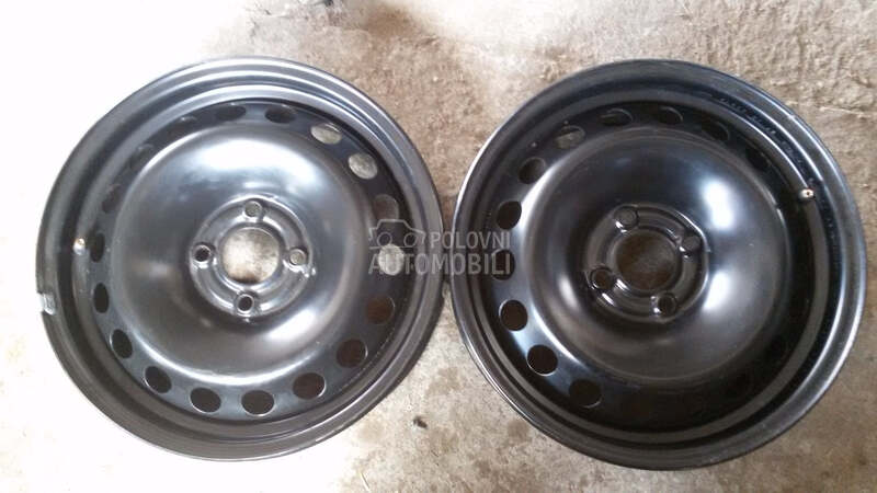 Čelične felne  15" 4 x 100