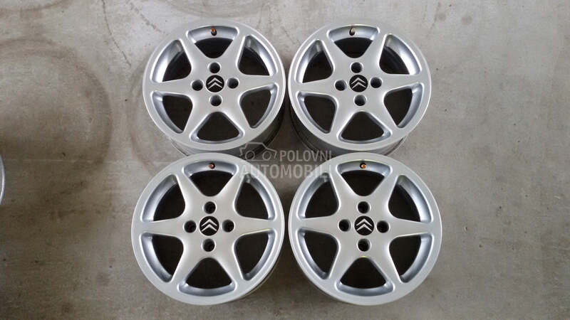 Aluminijumske felne Citroen,Pezo 15" 4 x 108