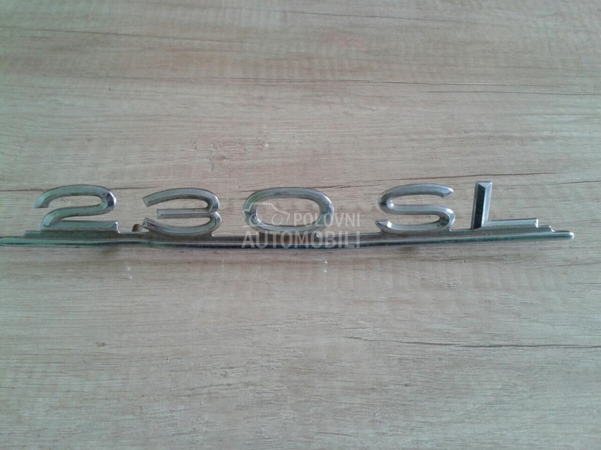 Znak za Mercedes Benz SL 280, SL 300, SL 320 ...