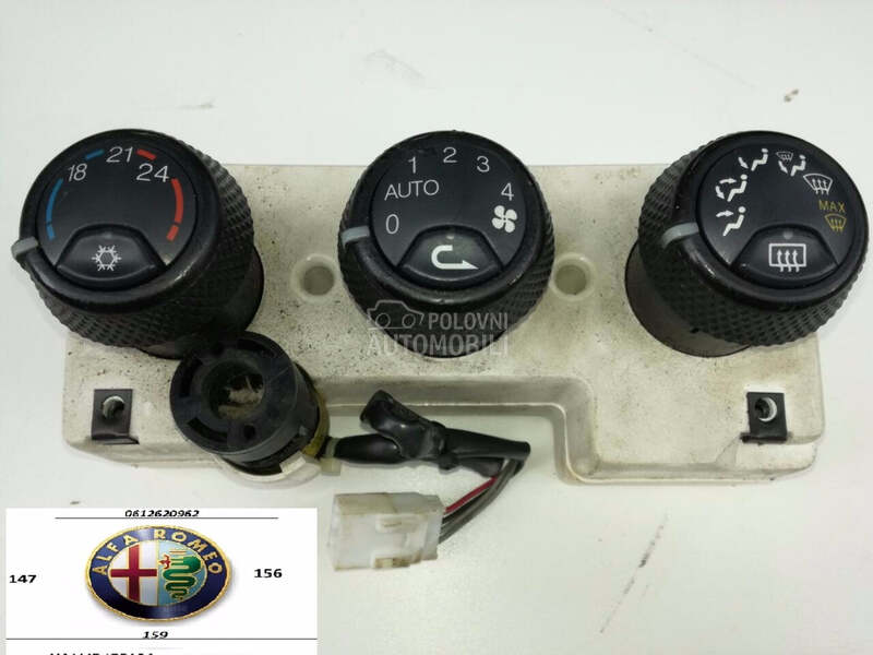 Panel klime za Alfa Romeo 156