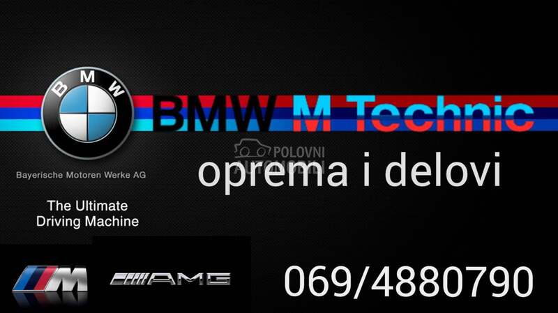 Oprema i delovi za BMW Serija 1, Serija 3, Serija 5 ... od 1998. do 2021. god.