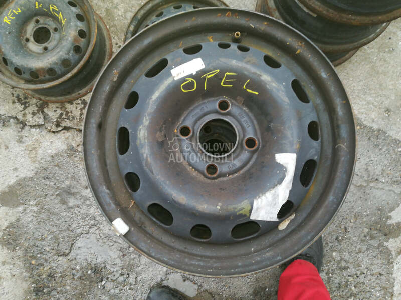 Čelične felne  15" 4 x 100