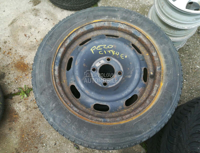 Čelične felne  15" 4 x 108