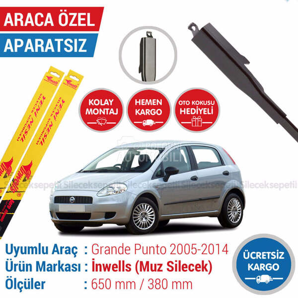 Tipski aero brisaci za Fiat Bravo, Doblo, Fiorino ...