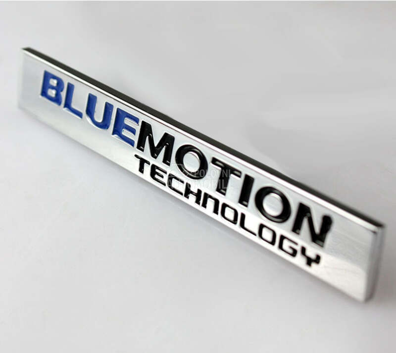 znak BLUEMOTION samolepljiv za Volkswagen 