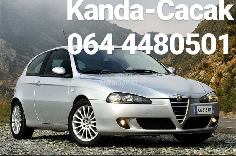 Alfa Romeo 147 2006. god. - kompletan auto u delovima