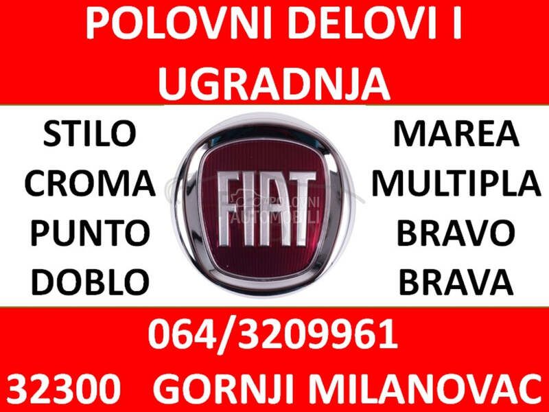 Delovi za Fiat Stilo