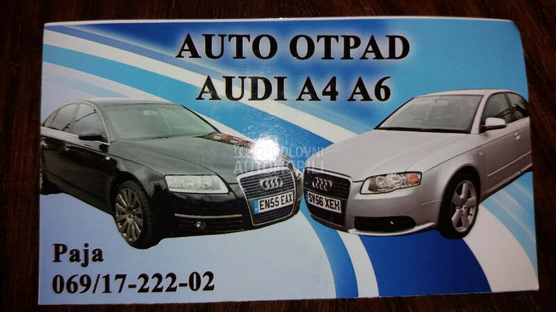 Klackalice za Audi A6