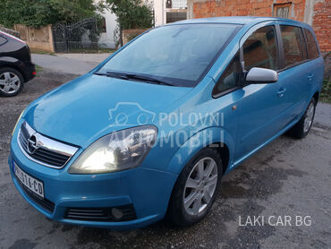 Opel Zafira AUTO 1.9 CDTI (može zamena), 3.699 €, 2006. Monovolumen (MiniVan), Dizel | 1910 cm3, 198.000 km, 88kW (120 KS), Automatski / poluautomatski, 4/5 vrata, 7 sedišta, Vrčin