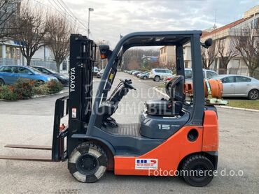Toyota 02 08 FGL15, 11.900 €, 2014. , Viljuškar, Gas, Novi Beograd