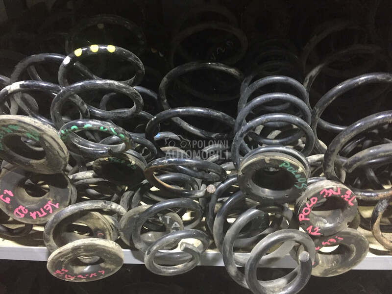OPRUGE PREDNJE I ZADNJE za Volkswagen Golf 5, Golf 6, Passat B6 ...