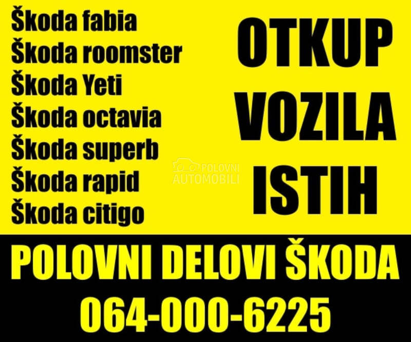 Delovi za Škoda Fabia