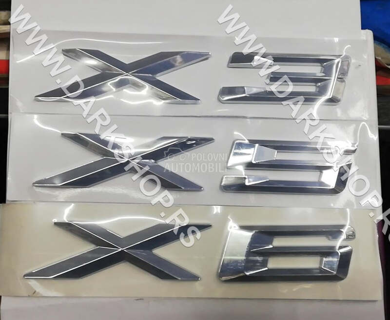Natpisi za BMW X3, X5, X6