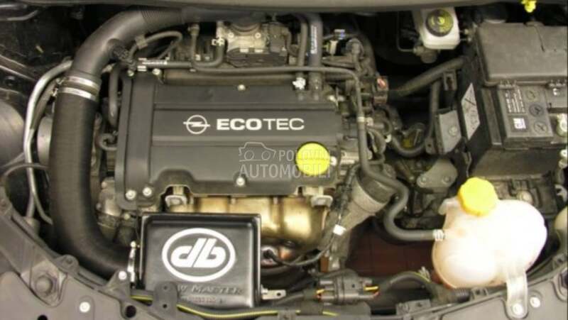 Motor i delovi motora Z10XEP za Opel Agila, Corsa C, Corsa D od 2000. do 2014. god.