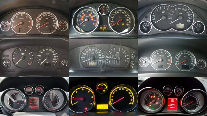 Kilometar sat - brzinomer za Opel Combo, Zafira, Agila ... od 2000. do 2024. god.