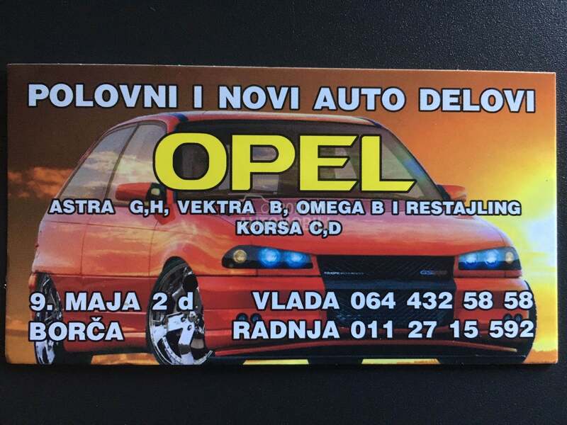 Opel Astra G -  kompletan auto u delovima