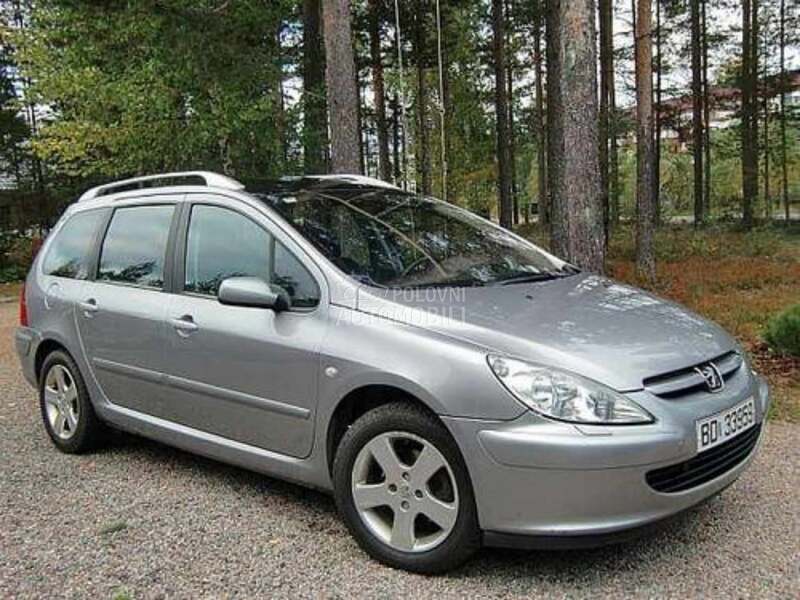 Enterijer za Peugeot 307 od 2005. do 2010. god.