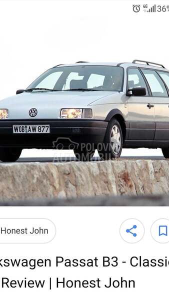 Volkswagen Passat B3 1992. god. -  kompletan auto u delovima
