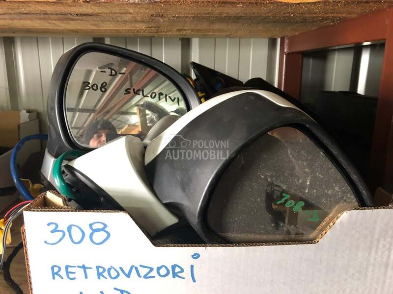 RETROVIZOR - SAMOSKLOPIVI za Peugeot 2008, 206, 208 ... od 2000. do 2022. god.