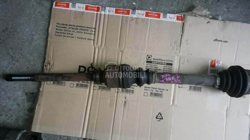 desna poluosovina 2.0 hdi za Peugeot 307