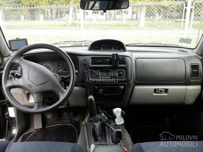 enterijer  tapaciri za Mitsubishi Pajero od 1998. do 2006. god.