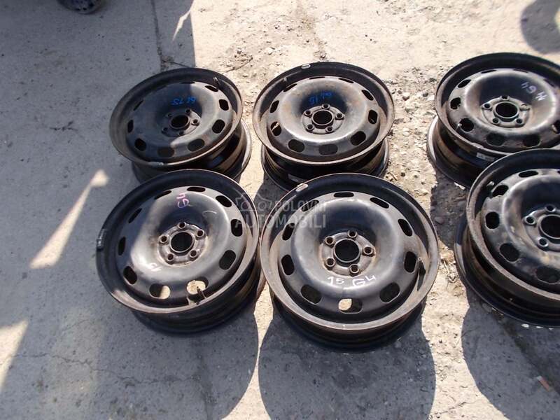 Čelične felne  15" 5 x 100
