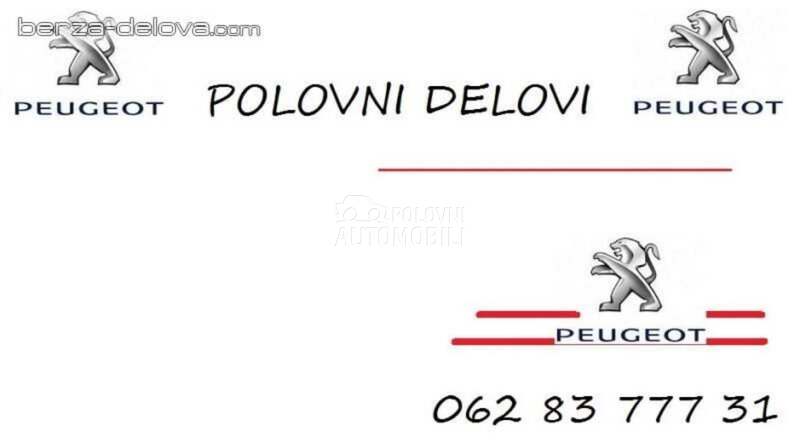 DELOVI za Peugeot 206, 207, 208 ... od 1998. do 2015. god.