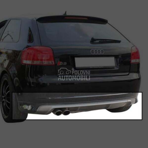 Difuzor S3 RS za branik A3 8P za Audi A3