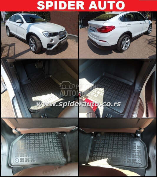 Gumene patosnice kadice za BMW X4 od 2014. do 2018. god.
