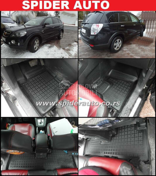 Gumene patosnice kadice za Chevrolet Captiva