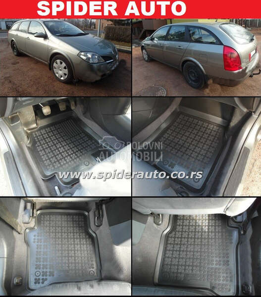 Gumene patosnice kadice za Nissan Primera od 2002. do 2007. god.