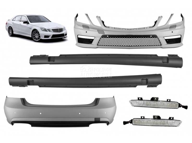 Body kit AMG E63 W212 za Mercedes Benz E 200, E 220, E 230 ... od 2009. do 2014. god.