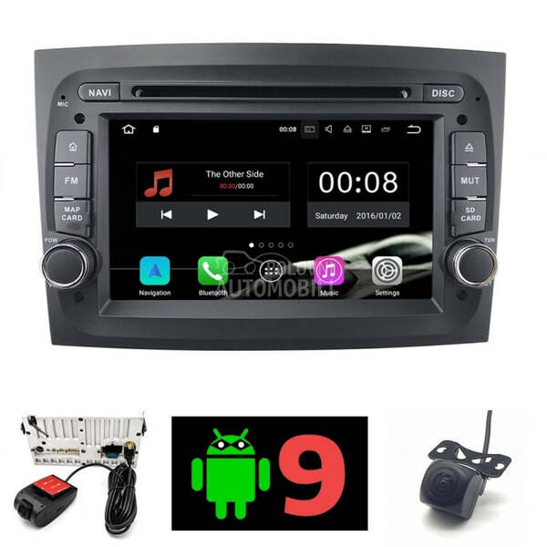 multimedija android za Fiat Doblo od 2013. do 2019. god.