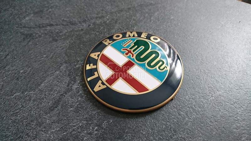 Znak za haubu ili gepek za Alfa Romeo 33, 75, 90 ...